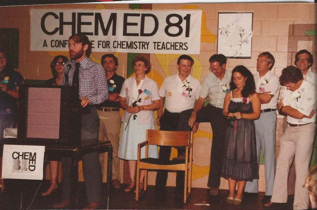 10 members of the ChemEd 81 committee members